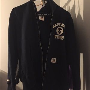 Aape by bathing ape navy sweatshirt